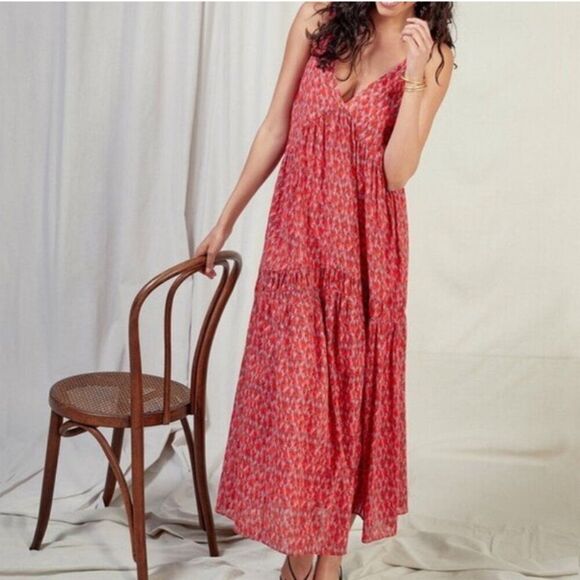 Joie Limited Edition Maxi Dress Tea Rose SZ S - Picture 2 of 4